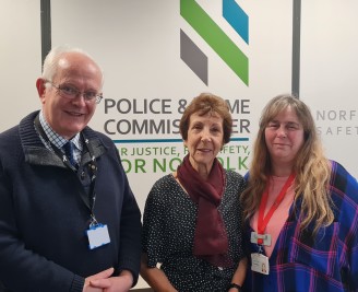 PCC Giles and ICVs, Luciana and Tracey