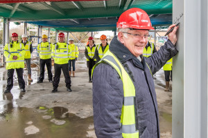 Broadland Police Station Steel Signing 