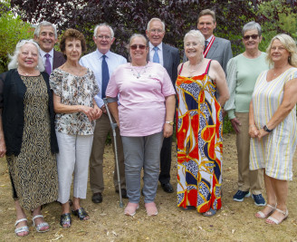 PCC Giles Orpen Smellie with ICV members 