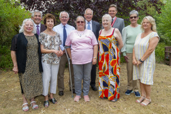 PCC Giles Orpen Smellie with ICV members 
