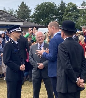 PCC and Chief Constable meeting Prince William
