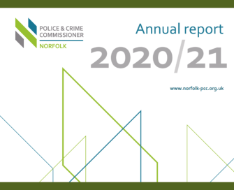 Front page of OPCCN Annual Report 2020/21