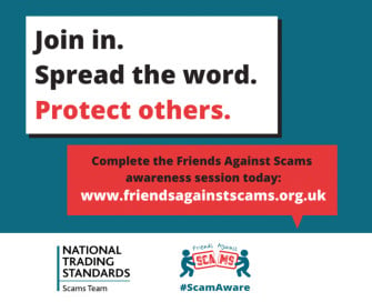 Friends Against Scams website information