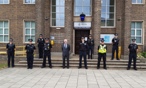 PCC visit to King's Lynn Police Station