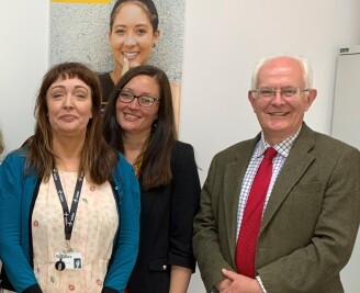St Giles Trust staff and Giles