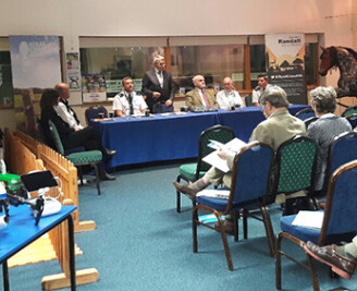 Former PCC Lorne Green at event in Snetterton