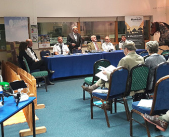 Former PCC Lorne Green at event in Snetterton