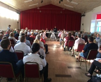 Former PCC at Fakenham Question and Answer session