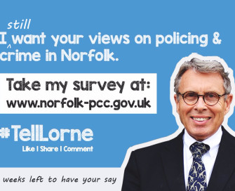 Survey request with former PCC Lorne Green
